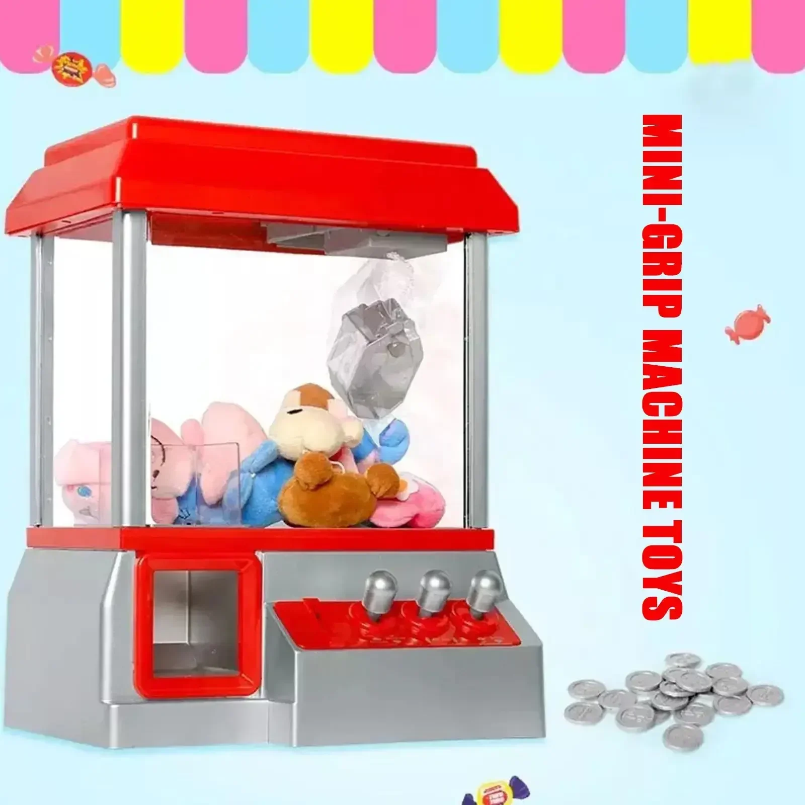 Claw Crane Machine - Mini juego corriendo en monedas para