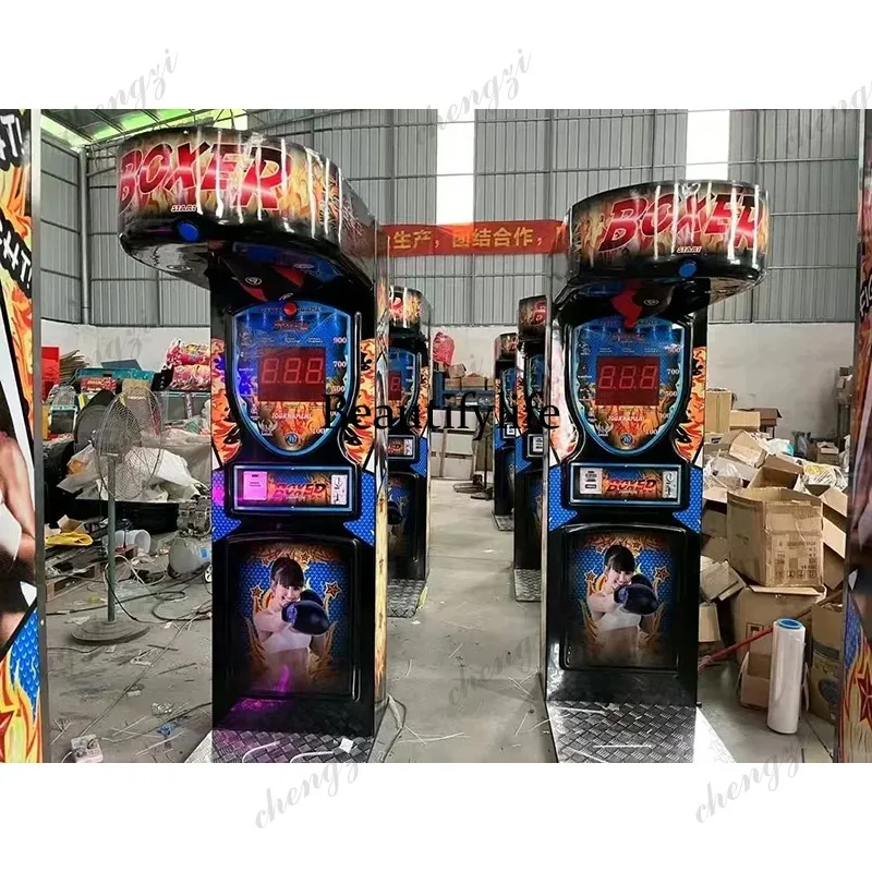 Arcade Game Coin - Máquina de Juego de Boxeo para