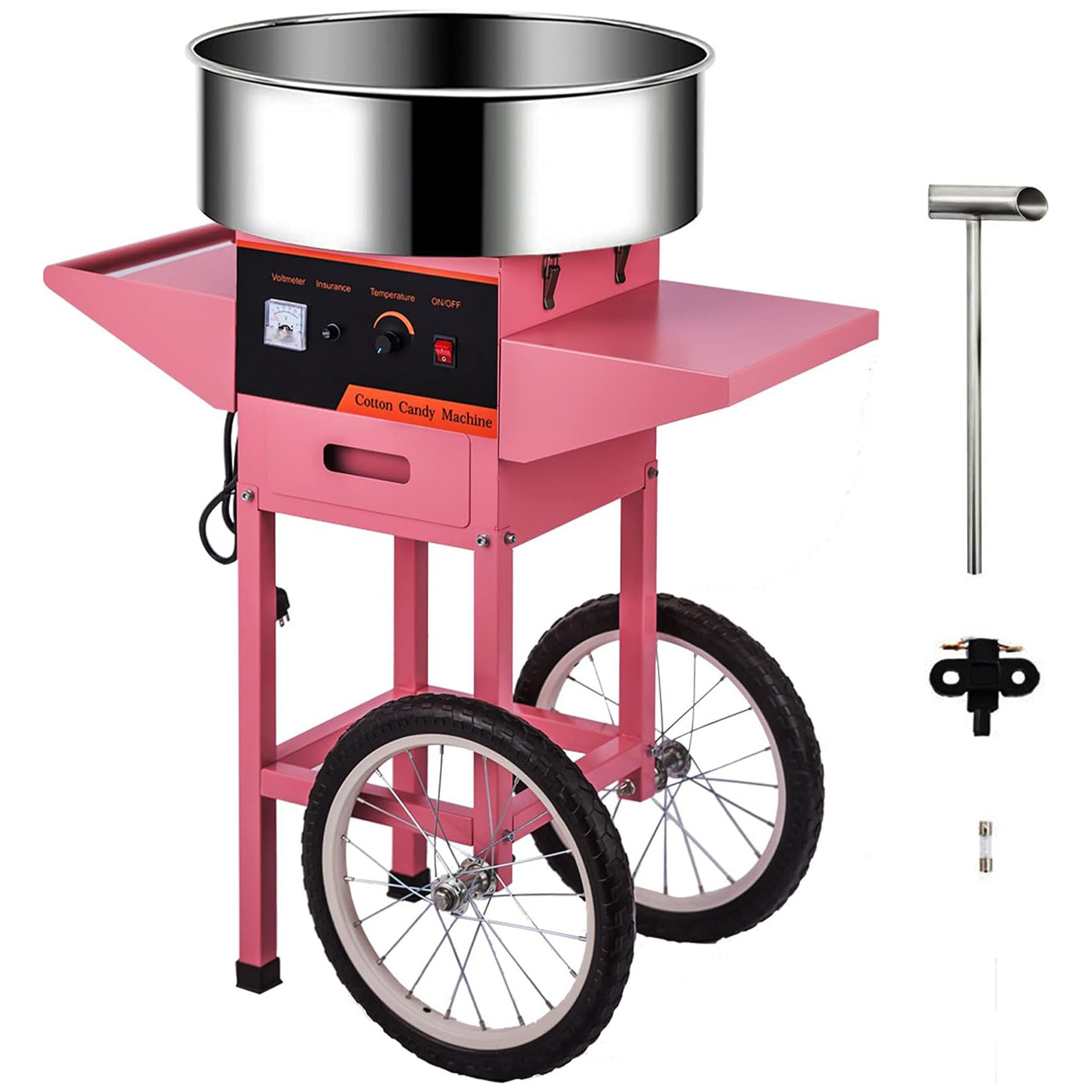 Candy Floss Machine - Máquina Comercial de Algodón de Azúcar