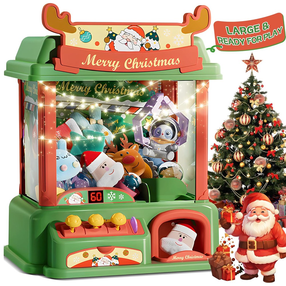 Máquina de garra de Navidad pa - Arcade Games And Vending reseña y precio