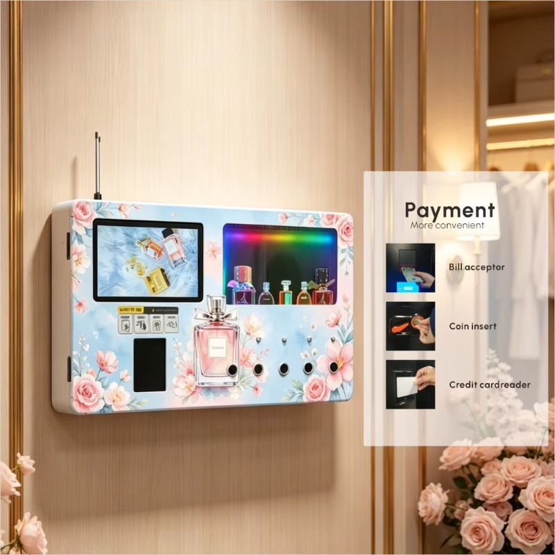 Máquina expendedora de perfume - Bill Acceptor Vending reseña y precio