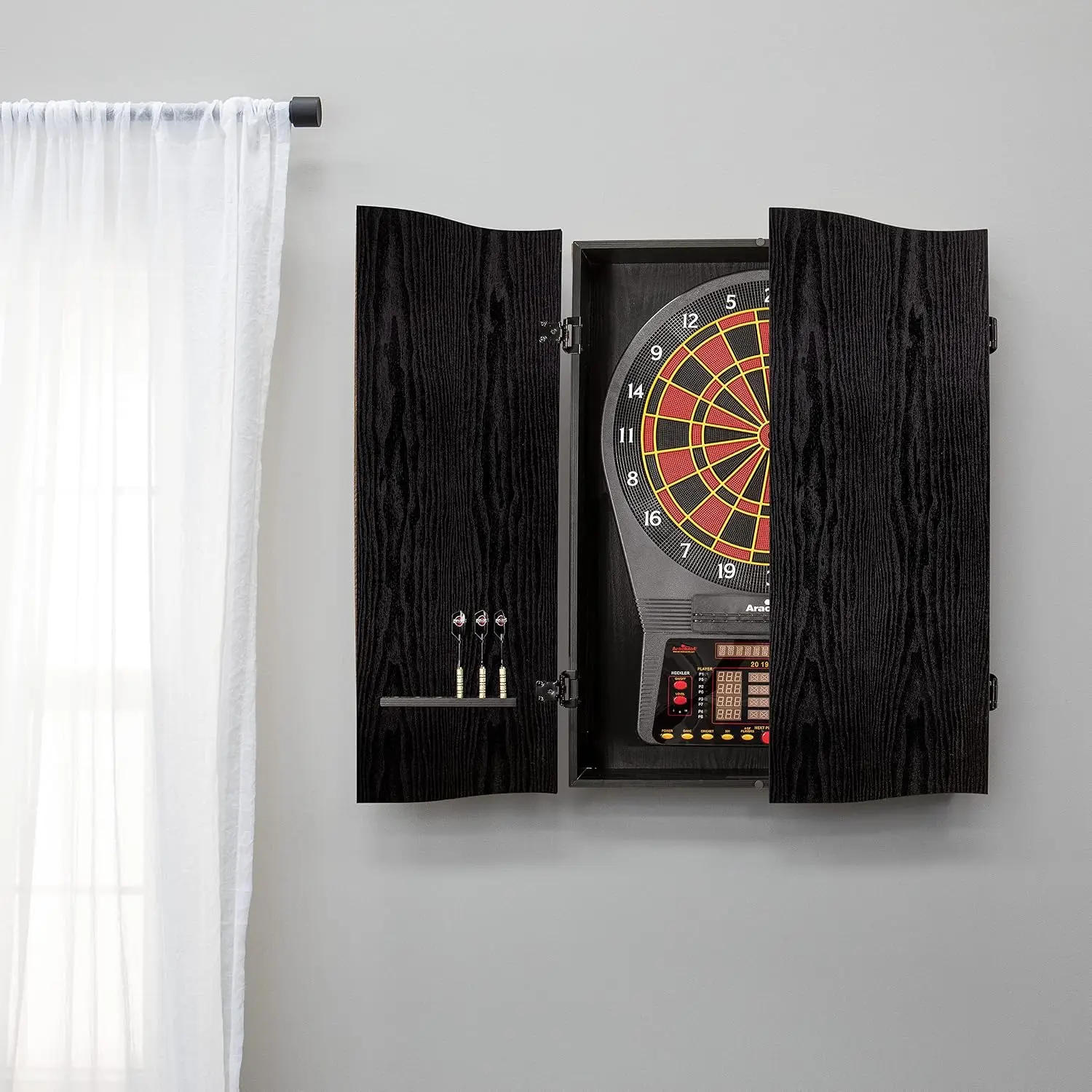 Gabinete para Dardos CricketPr - Electronic Dartboard Cabinet reseña y precio