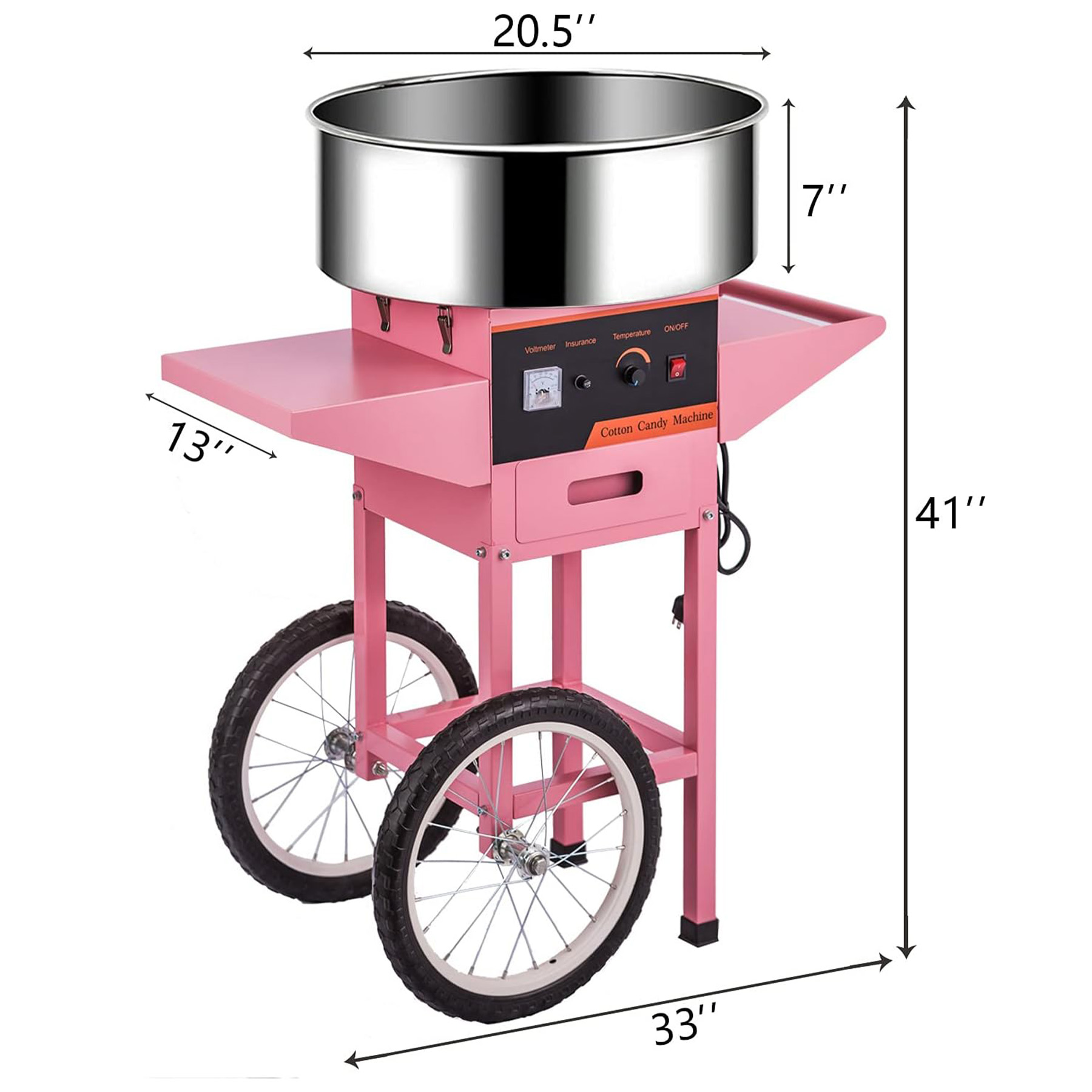 Máquina Comercial de Algodón d - Candy Floss Machine reseña y precio